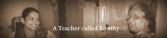 A Teacher called Revathy